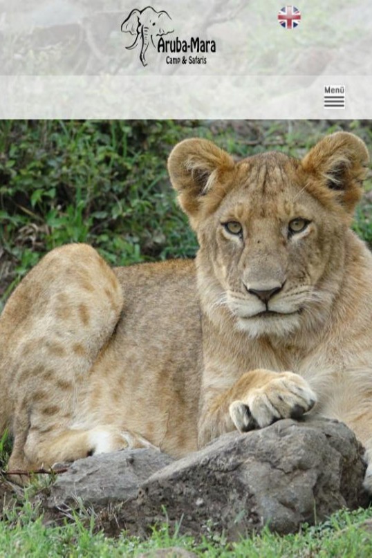 Webdesign - Safaris in Kenia