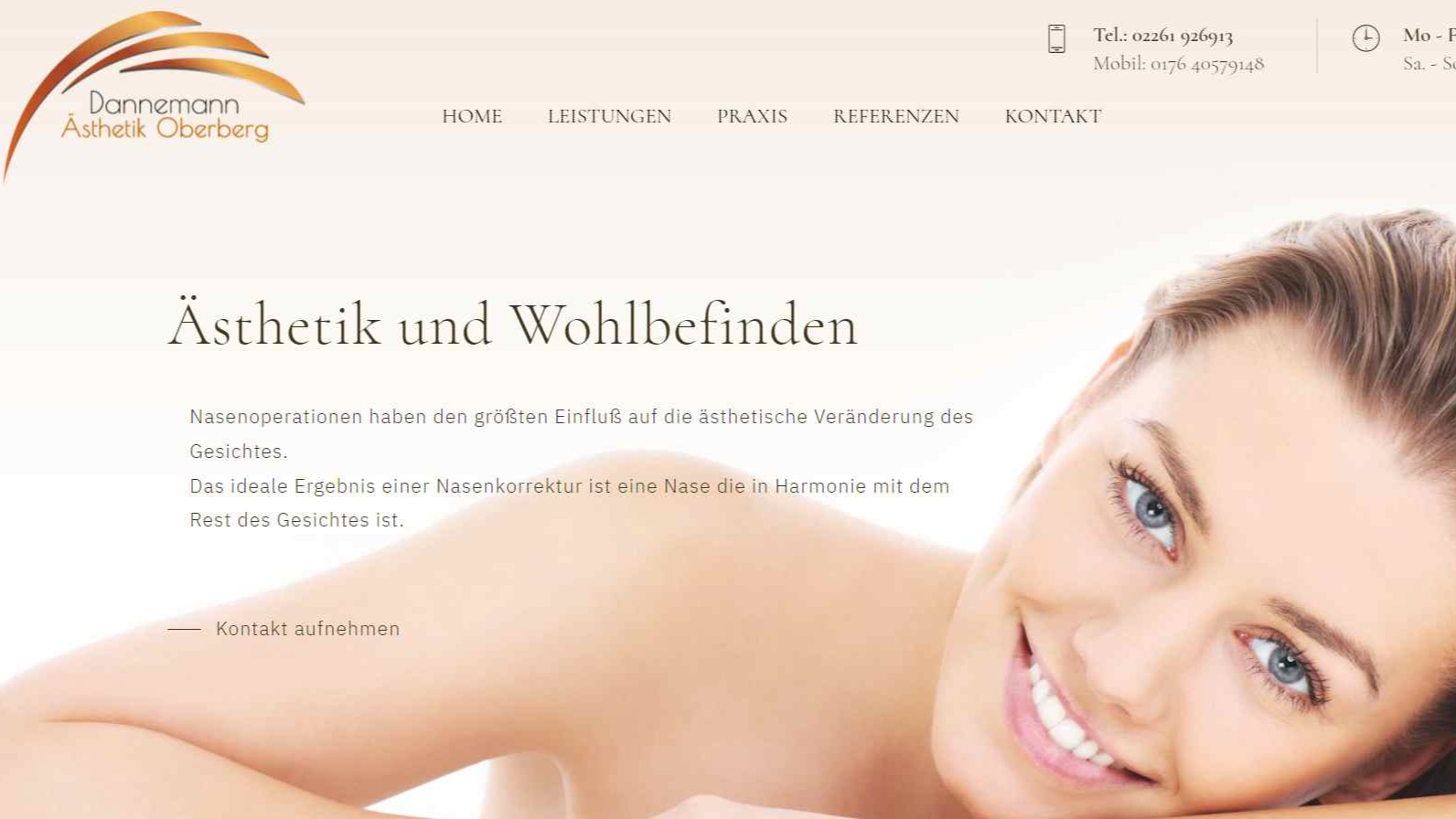 Webdesign Beispiel