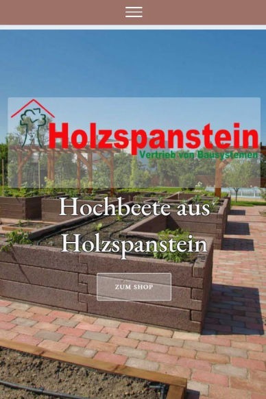 Webdesign - Shop für Hochbeete