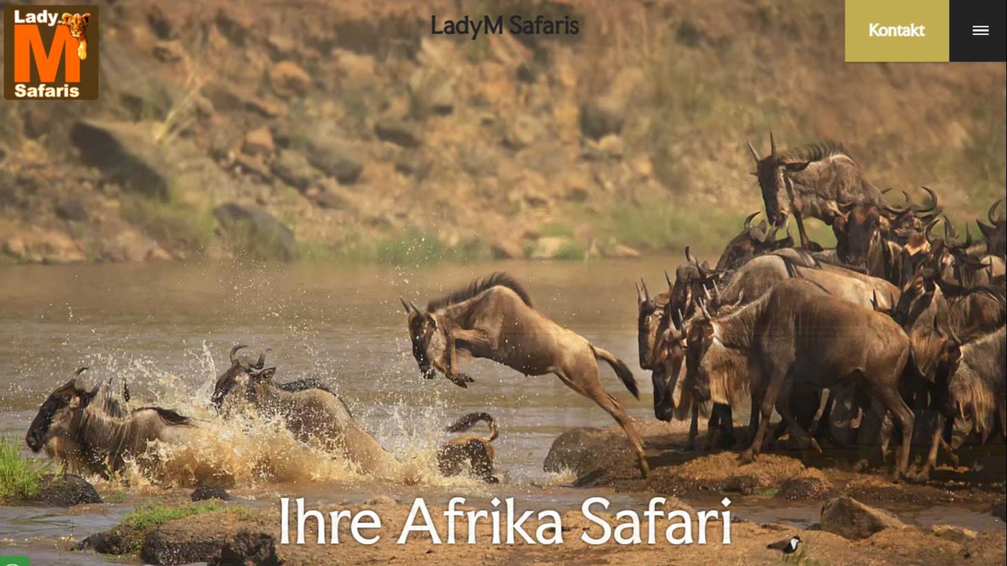 Webdesigagentur Mobirise - Safariveranstalter Kenia