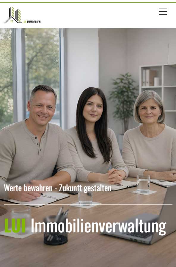 Webdesign: Immoblienverwaltung in Engelskirchen