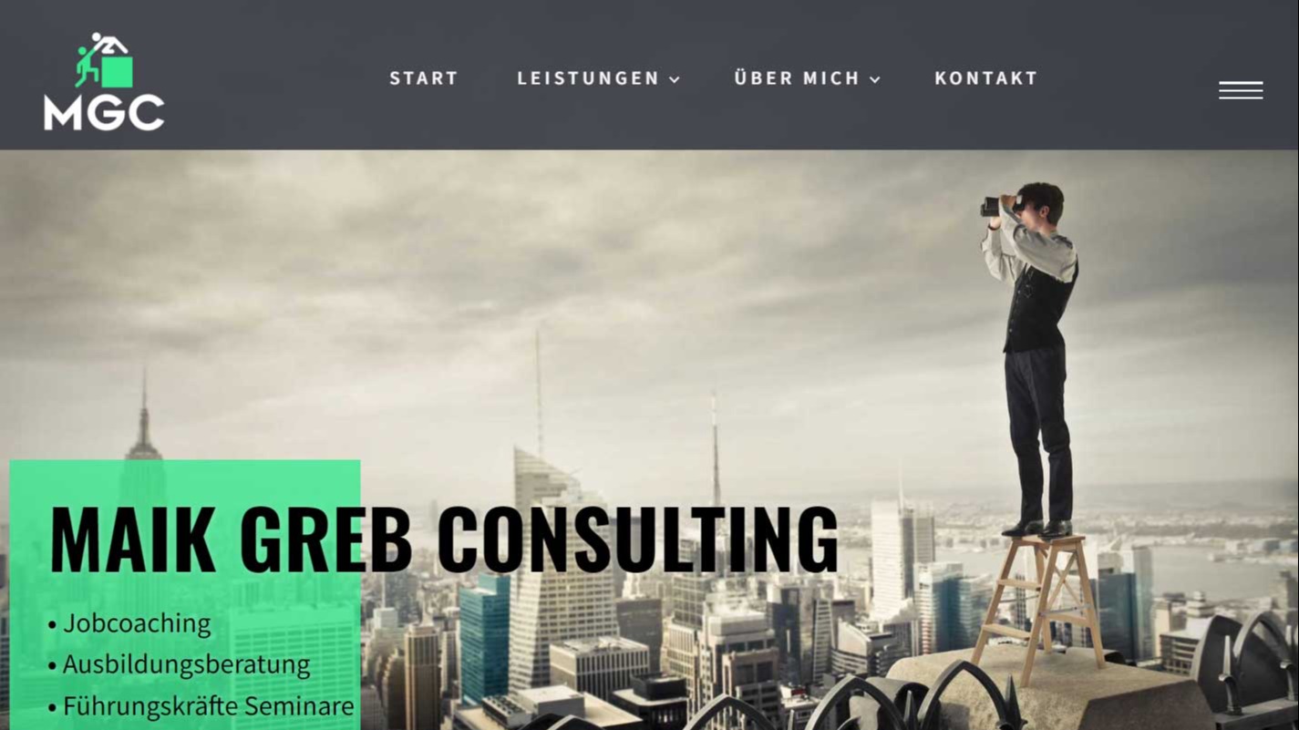 Webdesign: Unternehmensberater