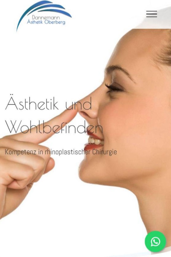 Webdesign: Nasenkorrektur in Gummersbach