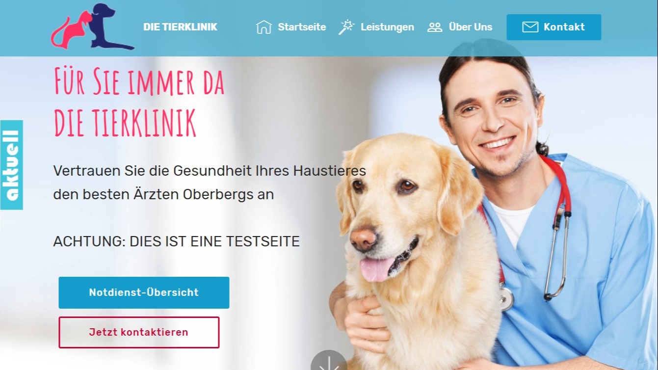 Webdesign Beispiel