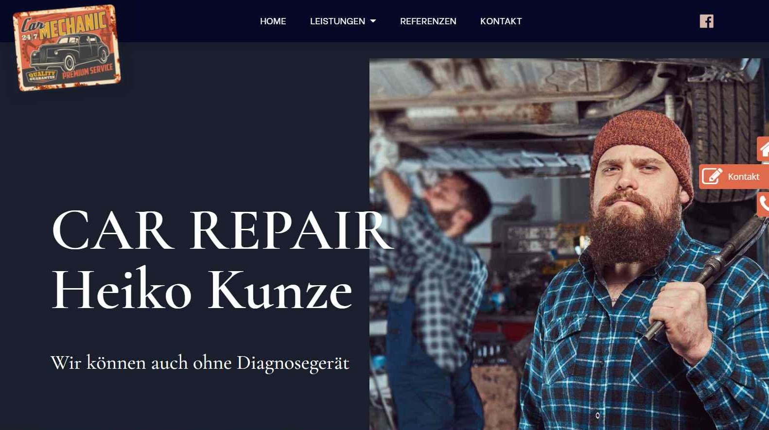 Webdesign Beispiel