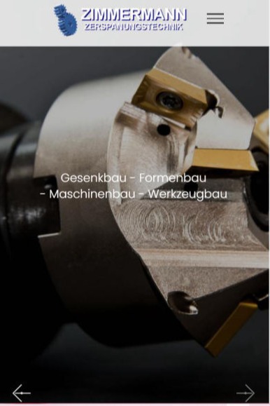 Webdesign: Metallverarbeitung